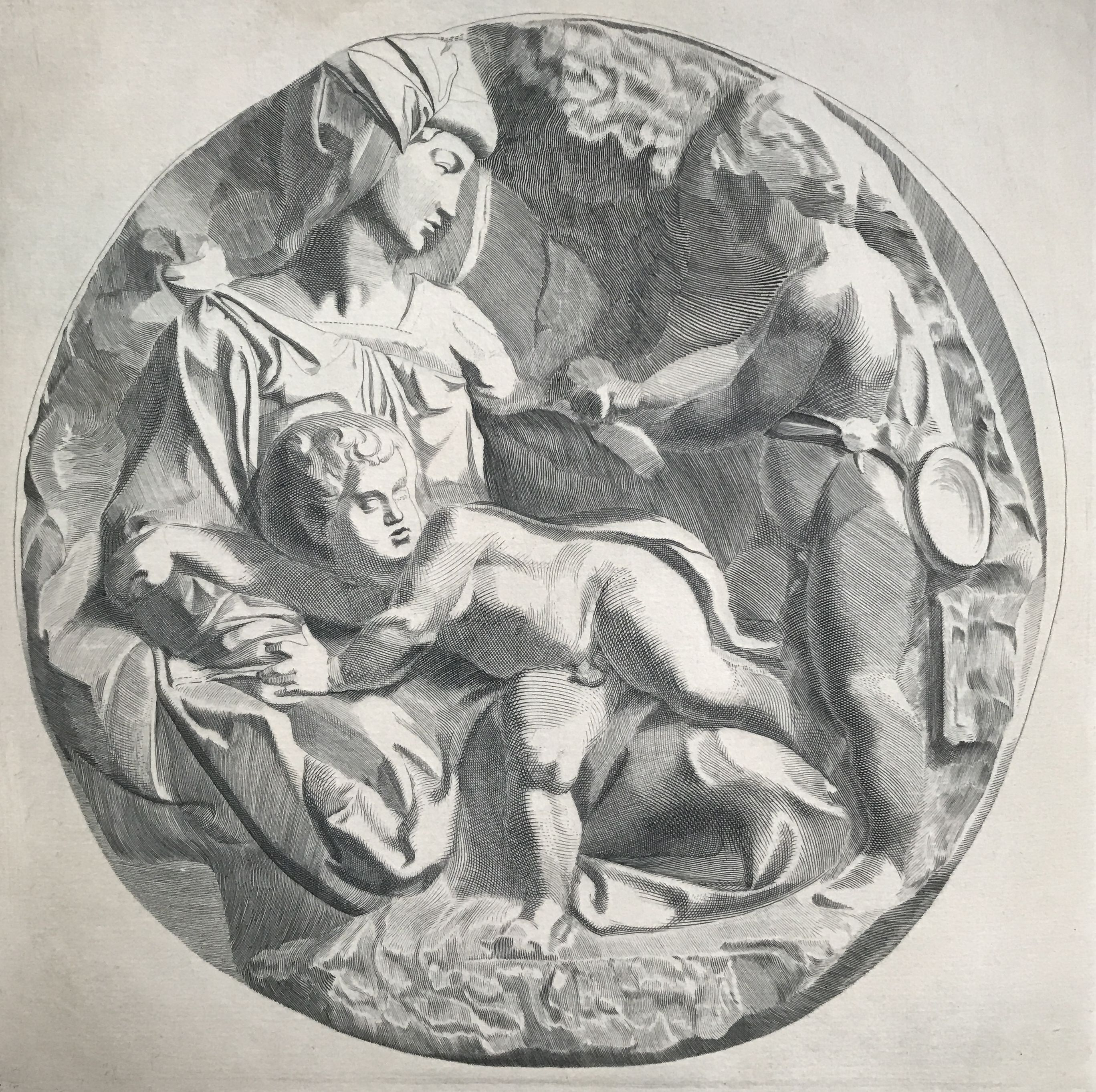 De Tadei Tondo door Michelangelo